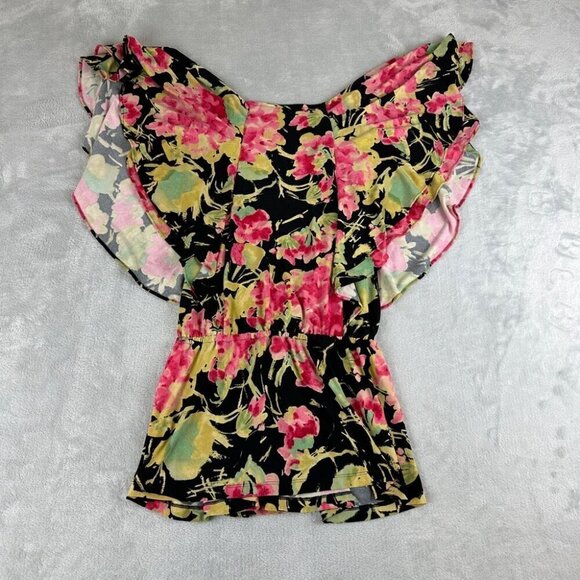 Ralph Lauren Floral Blouse Women’s Size M - Picture 9 of 14